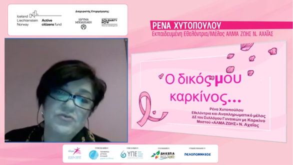 Μεγάλο το ενδιαφέρον για τη διαδικτυακή ημερίδα για τον καρκίνο του μαστού από τη ΔΗ.Κ.ΕΠ.Α. και το Άλμα Ζωής