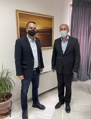 Δυτική Ελλάδα: Συνάντηση Θανάση Παπαθανάση με το Δήμαρχο Θέρμου